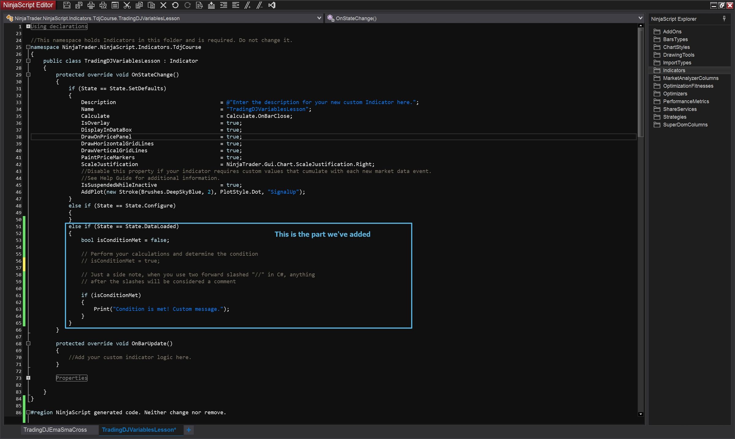 Understanding Variable Types in NinjaTrader 8 Trading Strategies [Lesson 2]